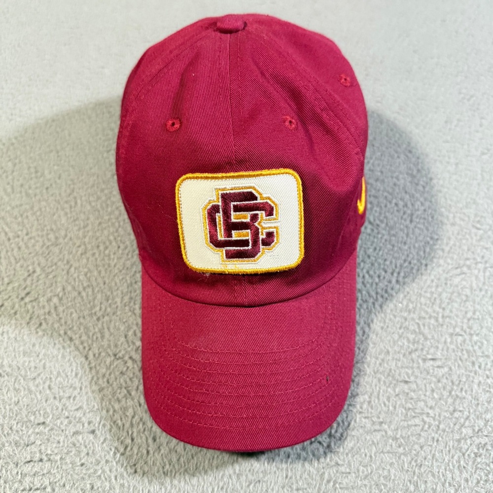 Nike Bethune Cookman Heritage86 Dri-Fit Baseball Cap Hat Maroon Men's Adjustable